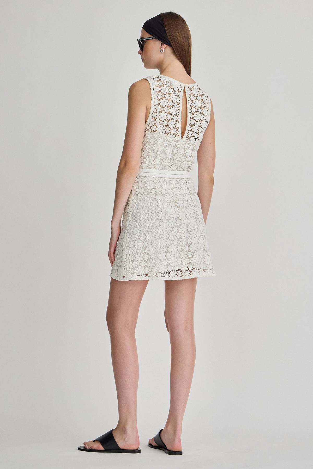Apiece Apart Rahel Tassel Mini Dress - Image 3 of 5