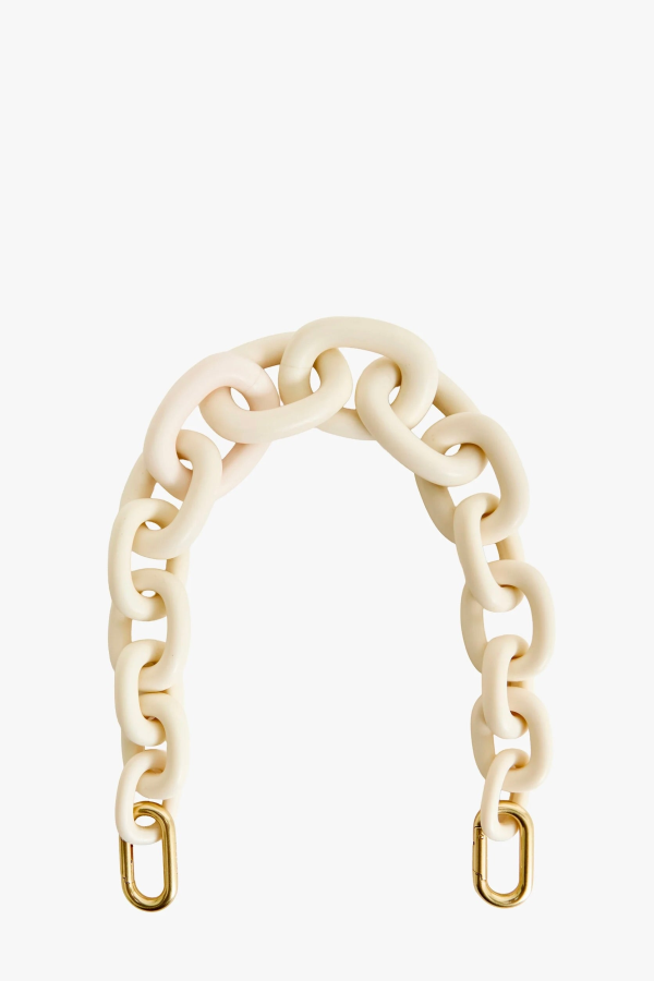 Clare V. Shortie Strap Gradual Link Matte Resin