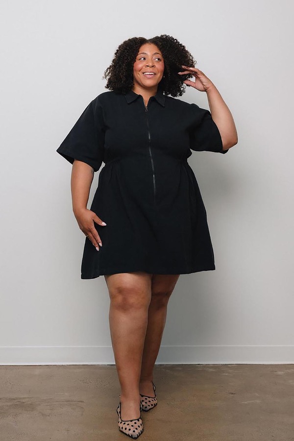 Noble Organic Cotton Utility Dress Ash / M