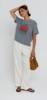 Sunny Somewhere California Cherries Everyday Tee - Gray - Thumbnail 1