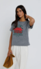 Sunny Somewhere California Cherries Everyday Tee - Gray - Thumbnail 2