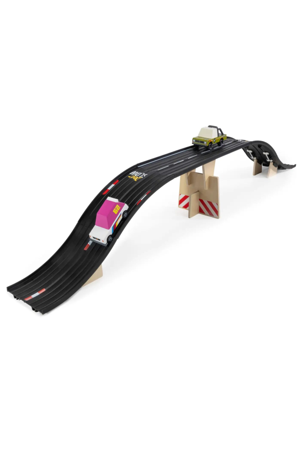 KIDS Candylab Track Add-On Kit: Bridge Toy Track Set