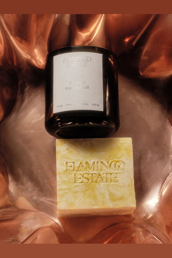 Flamingo Estate Golden Pollinator Candle