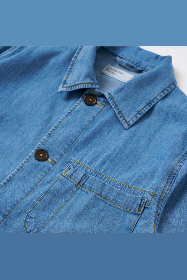 Universal Works Field Jacket 8 Oz Slub Denim