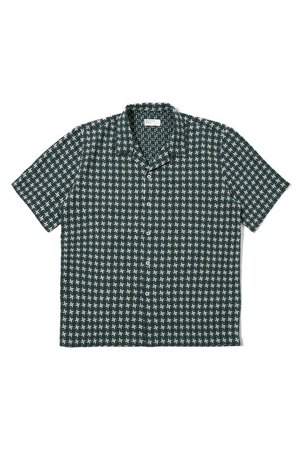 Universal Works Road Shirt Rhodes 8 Cotton