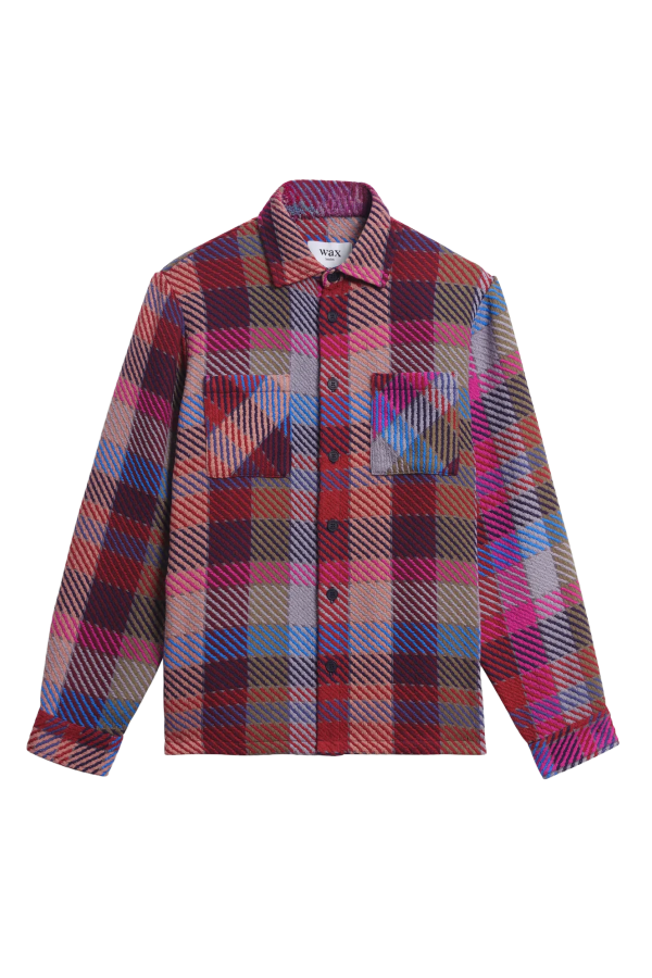 Wax London Whiting Pike Check Overshirt