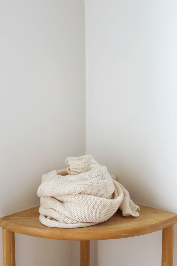 Knit Rectangle Scarf