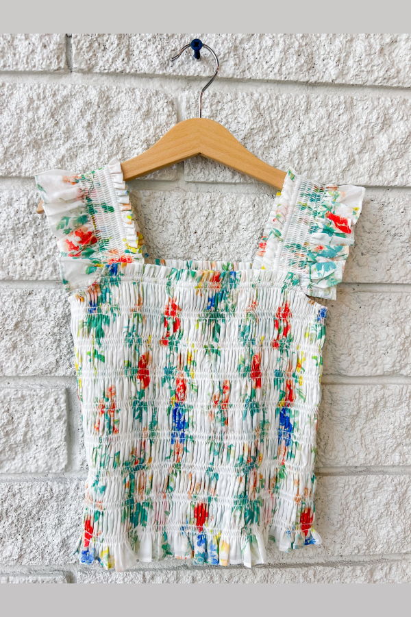 KIDS Hunter Bell Harper Top - Falling Blossom
