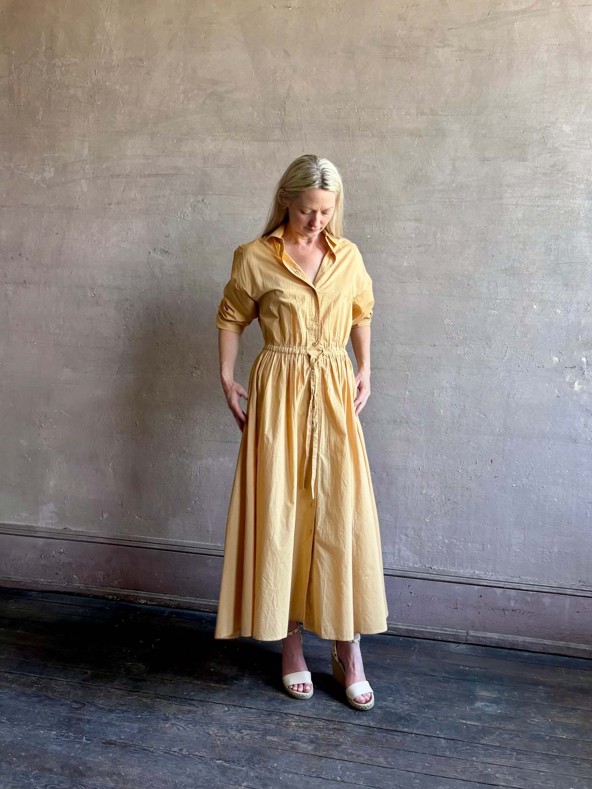 Apiece Apart Priska Shirt Dress - Image 1 of 5