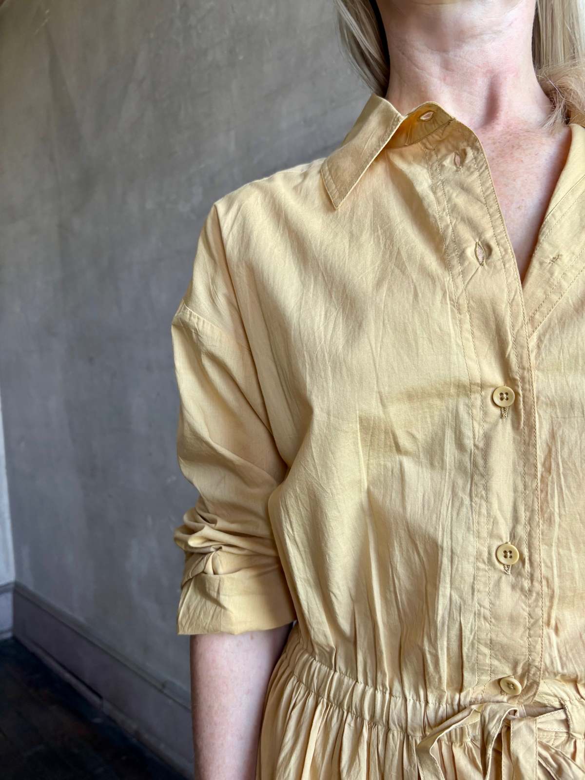 Apiece Apart Priska Shirt Dress - Image 2 of 5