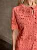 Ulla Johnson Abriana Eyelet Knit Cardigan - Thumbnail 2