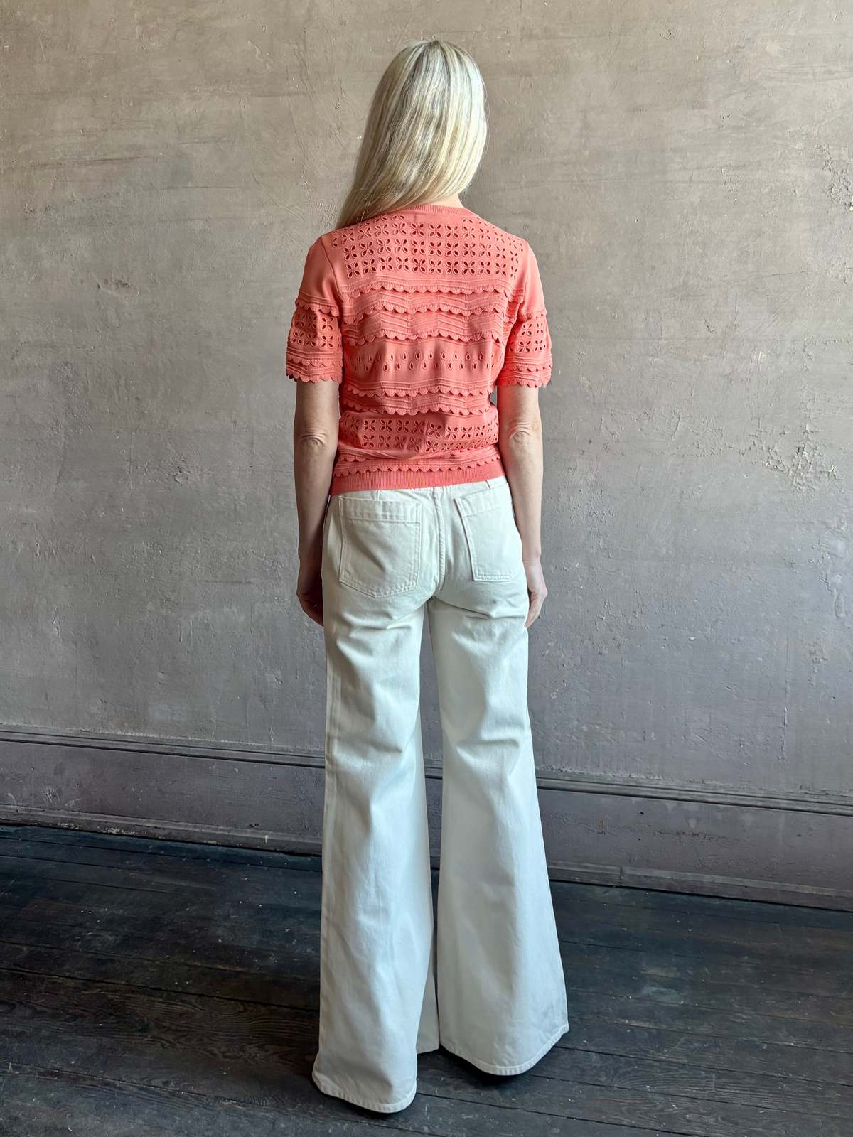 Ulla Johnson Abriana Eyelet Knit Cardigan - Image 6 of 6
