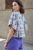 Eve Gravel Debbie Oversized Sleeves Top - Thumbnail 2