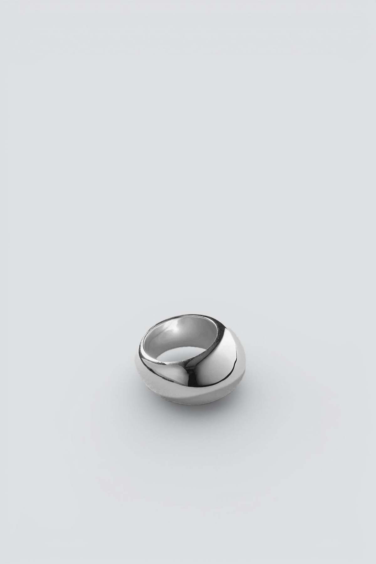 Annika Inez Silver Gentle Slope Ring - Image 1 of 2
