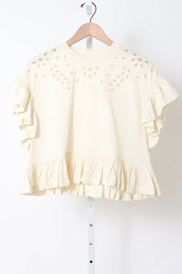 Ulla Johnson Mariana Top with Peplum