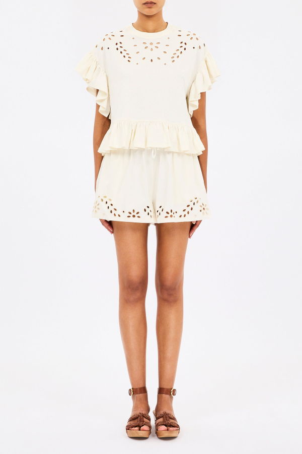 Ulla Johnson Vedi Cotton Short