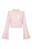 LoveShackFancy Hawthorn Top - Pale Lilac - Thumbnail 1
