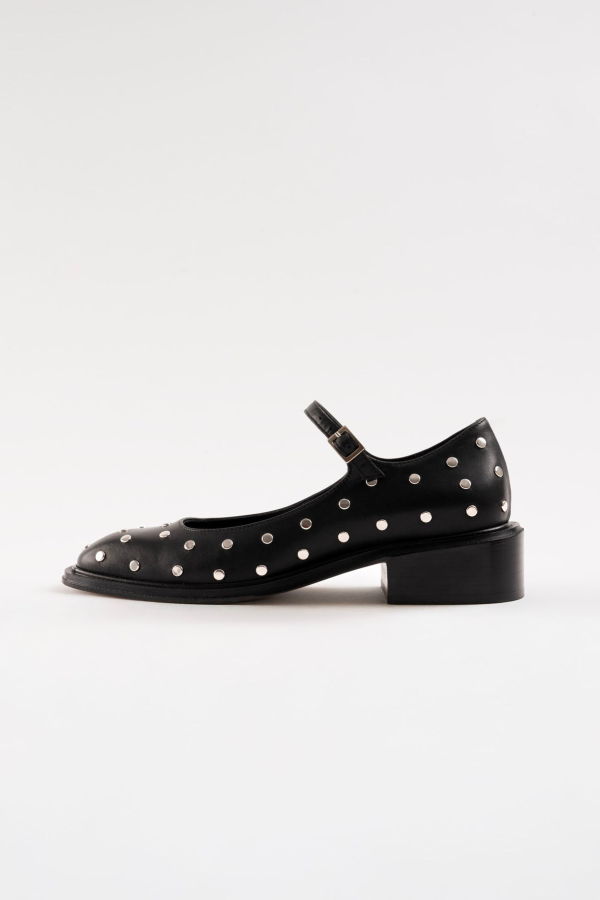 Souliers Martinez Penelope Stud Mary Jane Shoes
