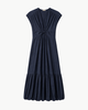 GO SILK Go Crinkle Cut Twist Dress - Midnight - Thumbnail 1
