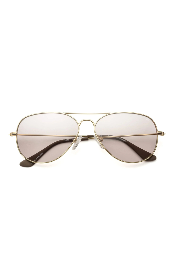 Caddis Mabuhay Reading Glasses - Matte Gold Charcoal