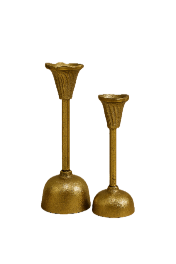 Raiz Studio Bloom Candle Holder - Gold