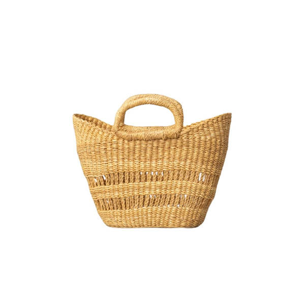 Indego Africa Diya Mini Fluted Tote Indego Africa Diya Mini Fluted Tote