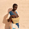 Indego Africa Diya Mini Fluted Tote - Thumbnail 2