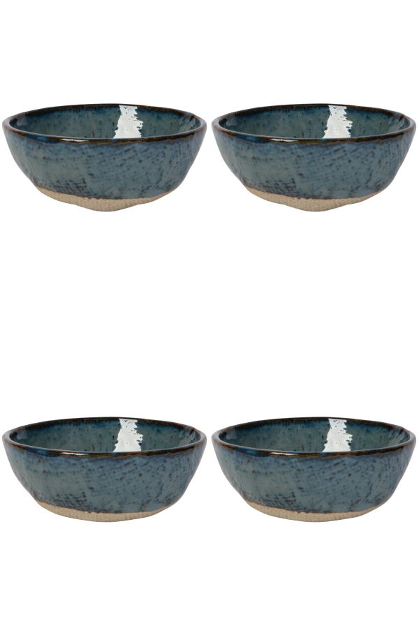 Danica Brands Set of 4 Riviera Dessert Bowls 4.5 Inch