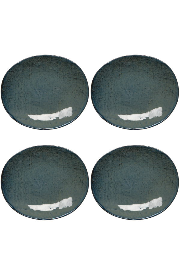 Danica Brands Set of 4 Riviera Serving Plates 10.5 Inch