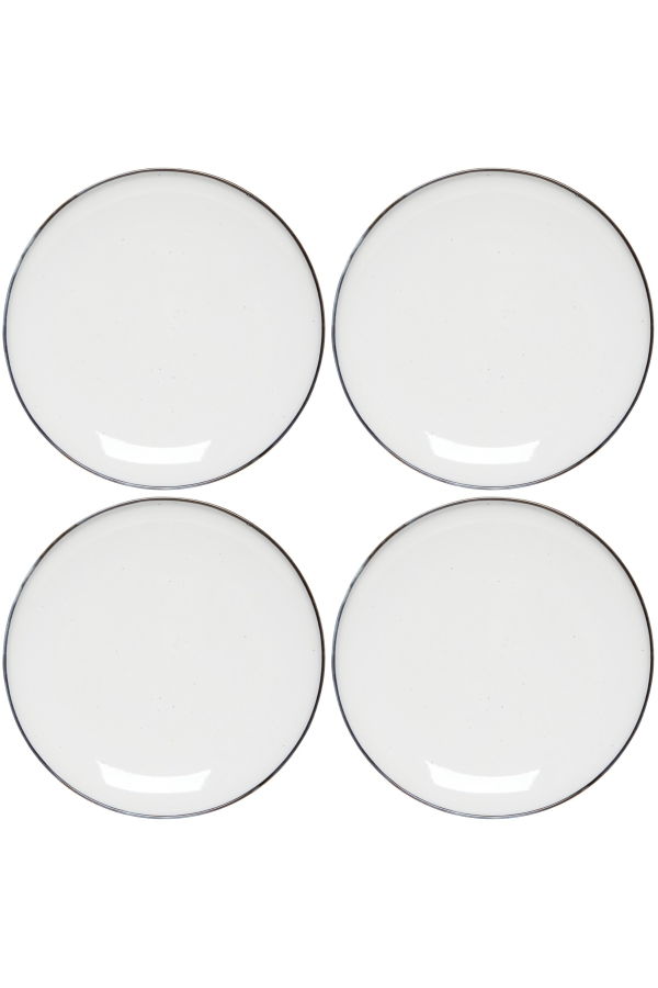 Danica Brands Set of 4 Tundra Dinner Plate 10.5 Inch