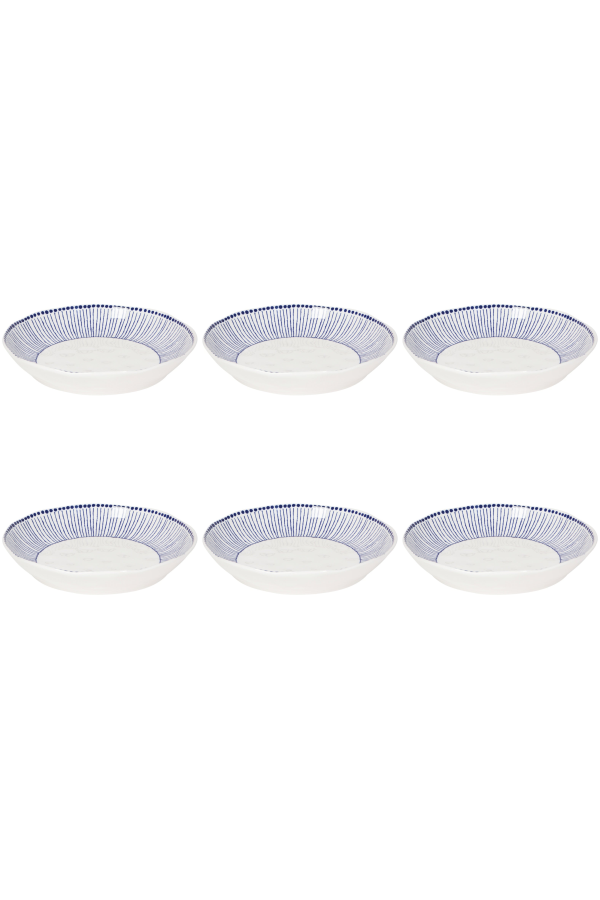 Danica Brands Set of 6 Sprout Stamped Plate 7.75 Inch