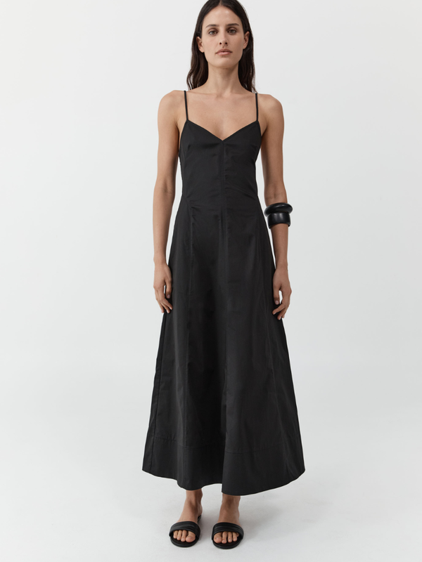 St. Agni Structured Cotton Dress