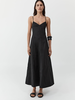 St. Agni Structured Cotton Dress - Thumbnail 1