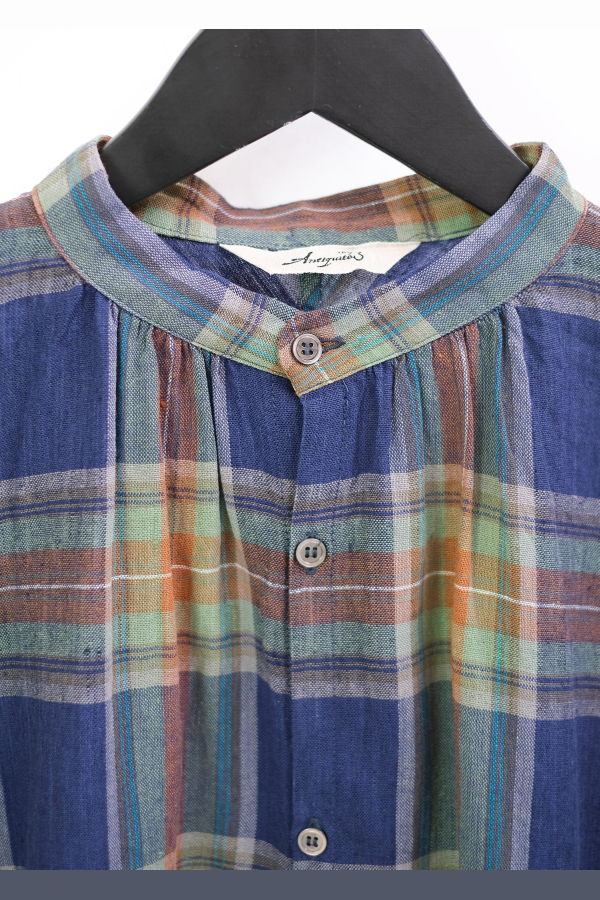 ICHI ANTIQUITES Tartan Shirt