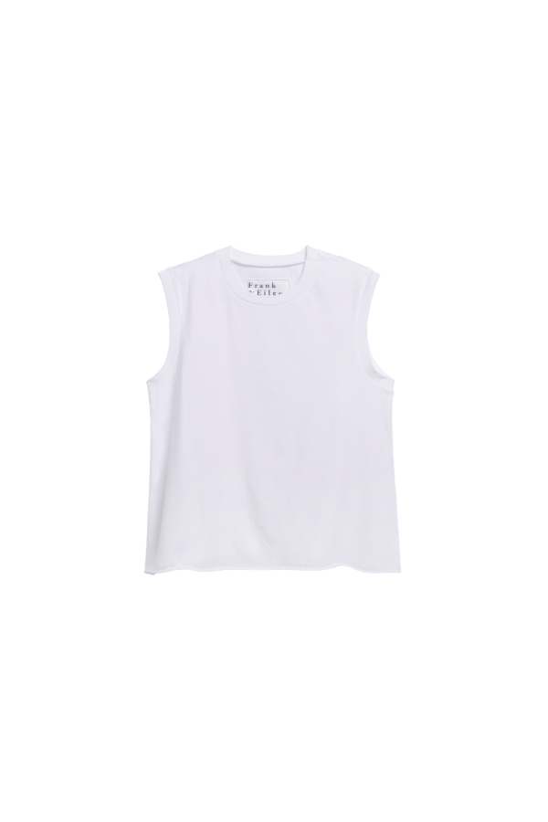 Frank & Eileen Finn Sleeveless Tank - White