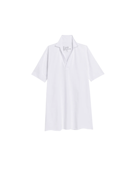 Jonathan Simkhai Holloway Short Sleeve Mini Dress - White | Garmentory Jonathan Simkhai Holloway Short Sleeve Mini Dress - White | Garmentory
