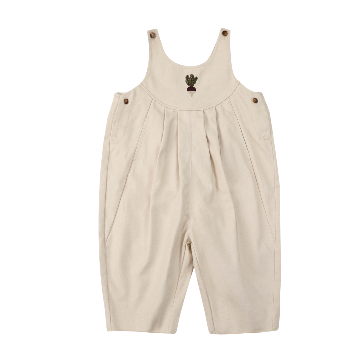 KIDS Donsje Kaat Radish Overalls - Macaroon - Image 1 of 6