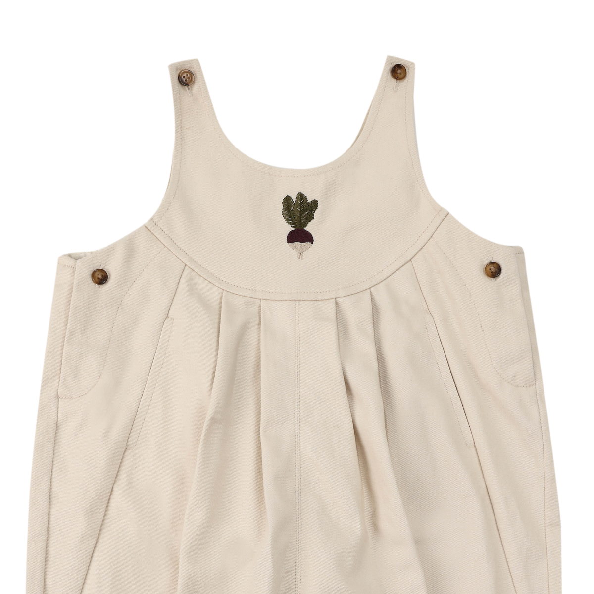 KIDS Donsje Kaat Radish Overalls - Macaroon - Image 4 of 6