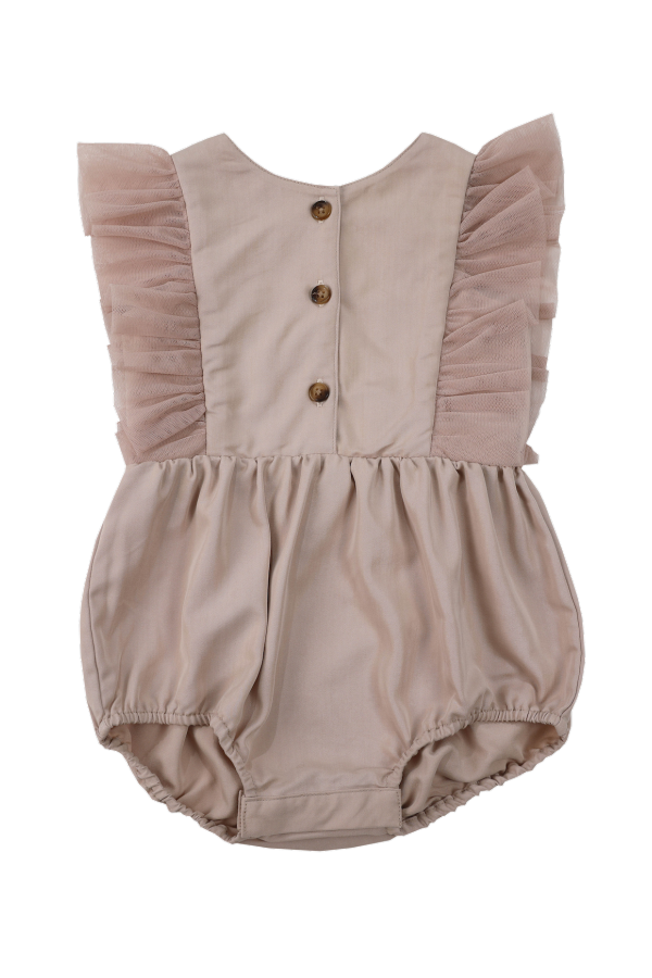 KIDS Donsje Odine Playsuit - Vintage Rose
