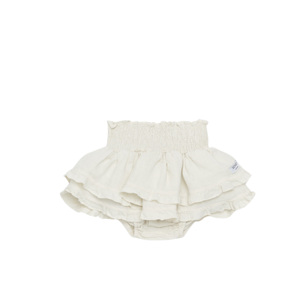KIDS Donsje Vaibi Linen Bloomers - Off White