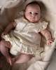 KIDS Donsje Vaibi Linen Bloomers - Off White - Thumbnail 2