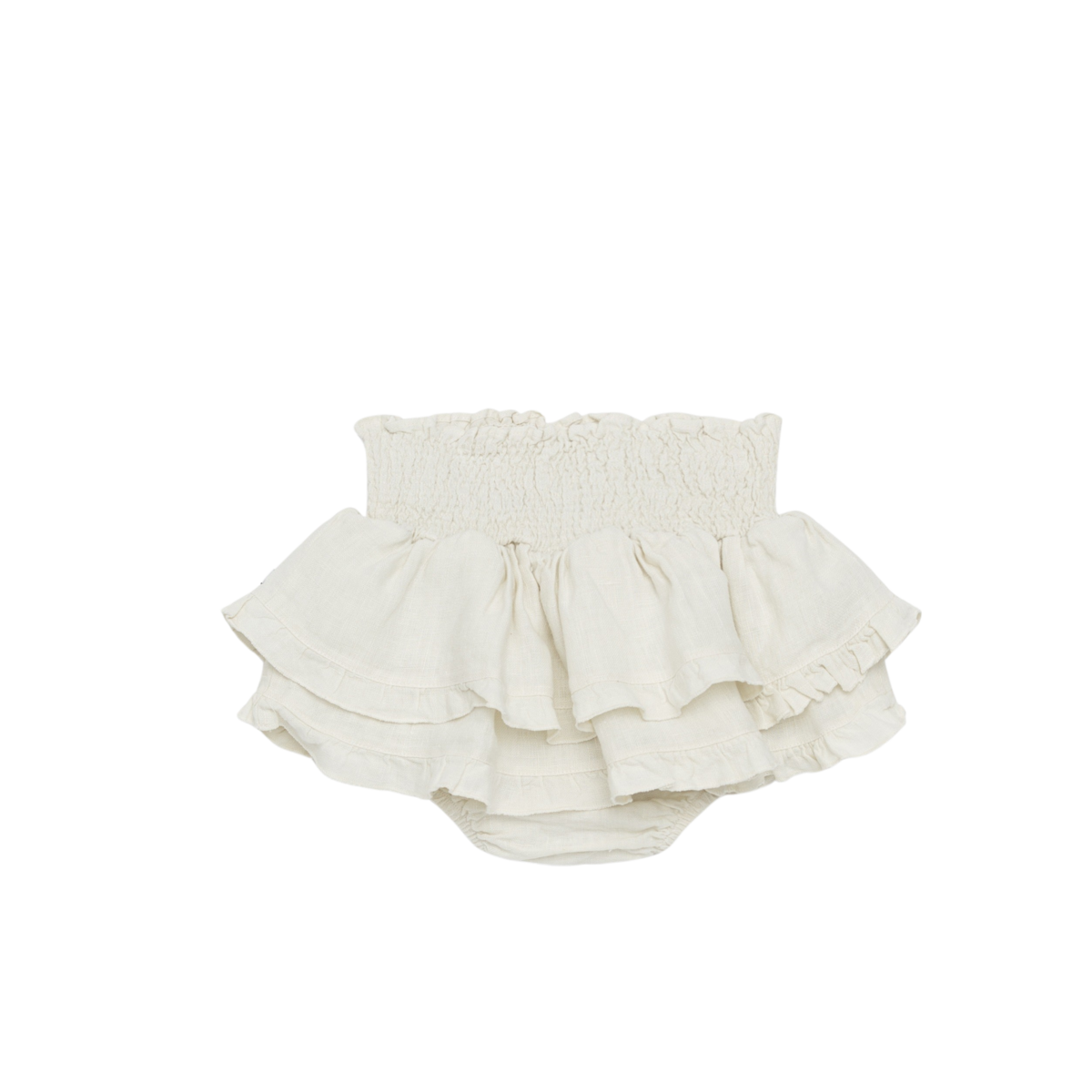 KIDS Donsje Vaibi Linen Bloomers - Off White - Image 3 of 4