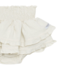 KIDS Donsje Vaibi Linen Bloomers - Off White - Thumbnail 4