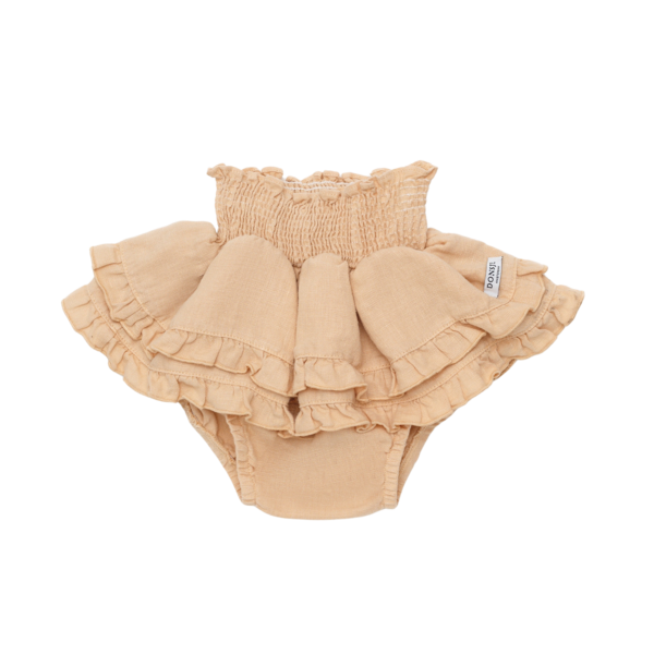 KIDS Donsje Vaibi Linen Bloomers - Rose Latte KIDS Donsje Vaibi Linen Bloomers - Rose Latte