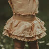 KIDS Donsje Vaibi Linen Bloomers - Rose Latte - Thumbnail 2
