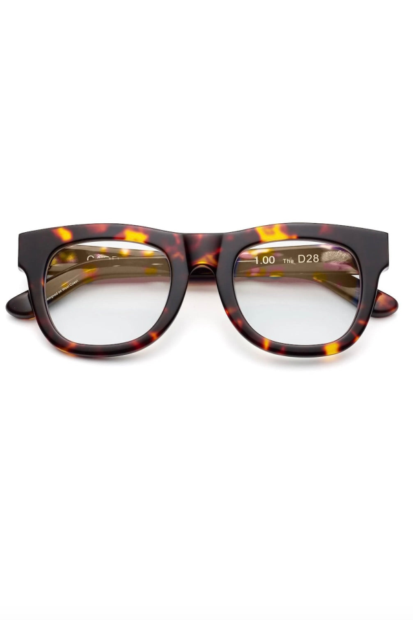 Caddis D28 Compact Reading Glasses - Turtle