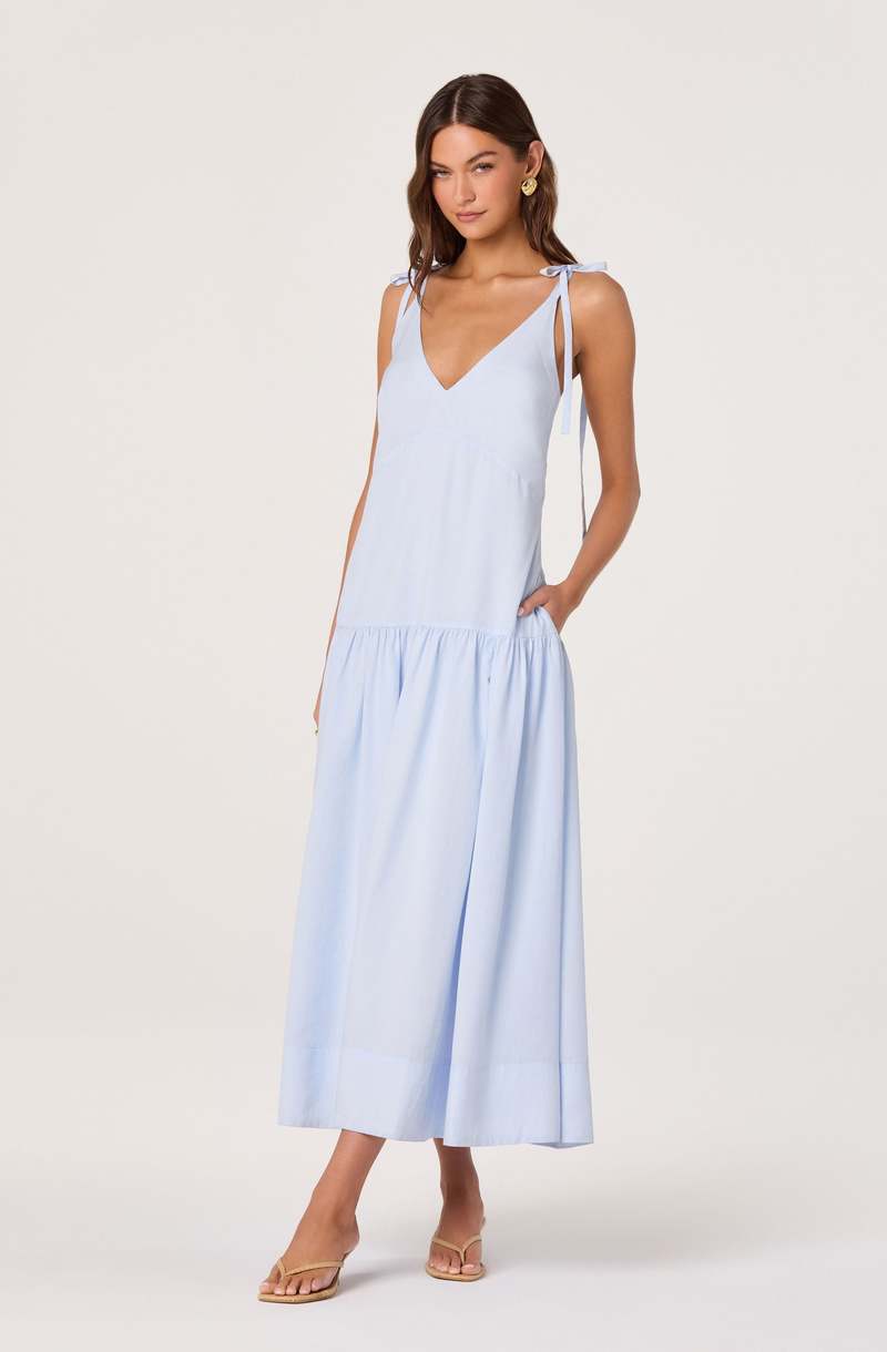 ASTR The Label Drop Waist Amalina Dress
