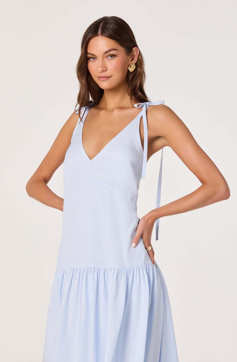 ASTR The Label Drop Waist Amalina Dress