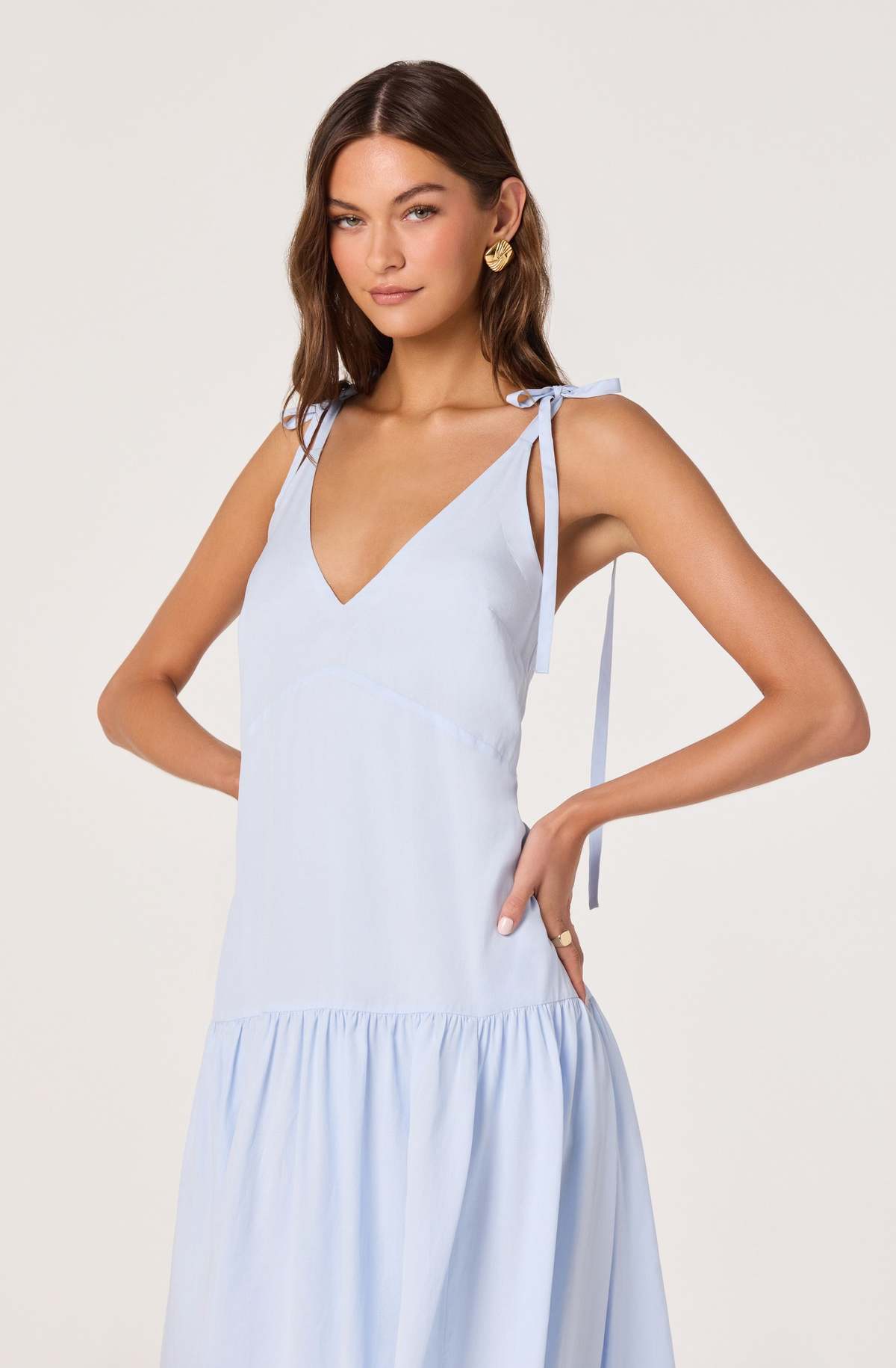 ASTR The Label Drop Waist Amalina Dress - Image 5 of 6