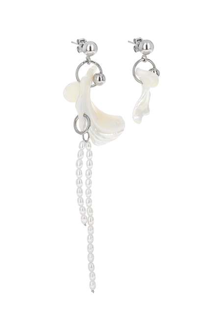Justine Clenquet Richie Earrings - Silver | Garmentory